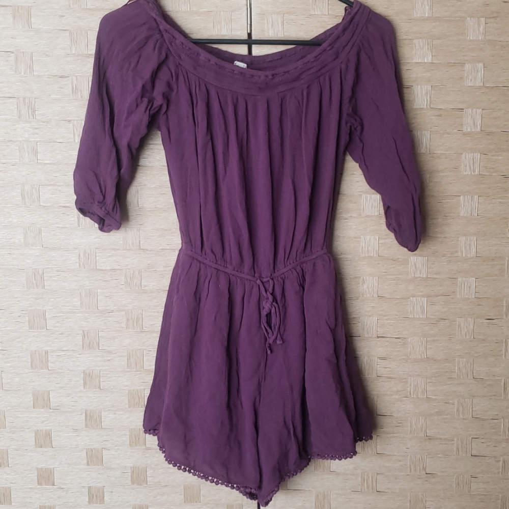 Off the shoulder Romper